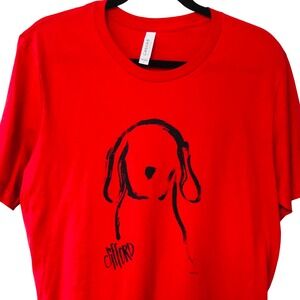CLIFFORD The Big Red Dog‎ T-Shirt Unisex L Bella+Canvas Cotton
